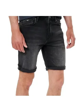 Short en Jean Noir Homme Kaporal ELIXE 1