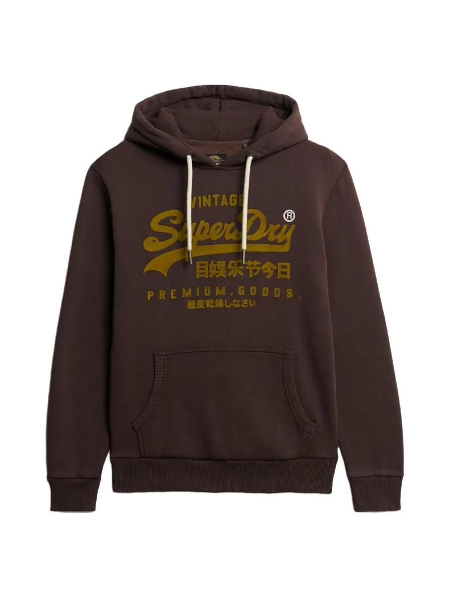 Sweat Marron Homme Superdry Vl Tonal Relaxed 2