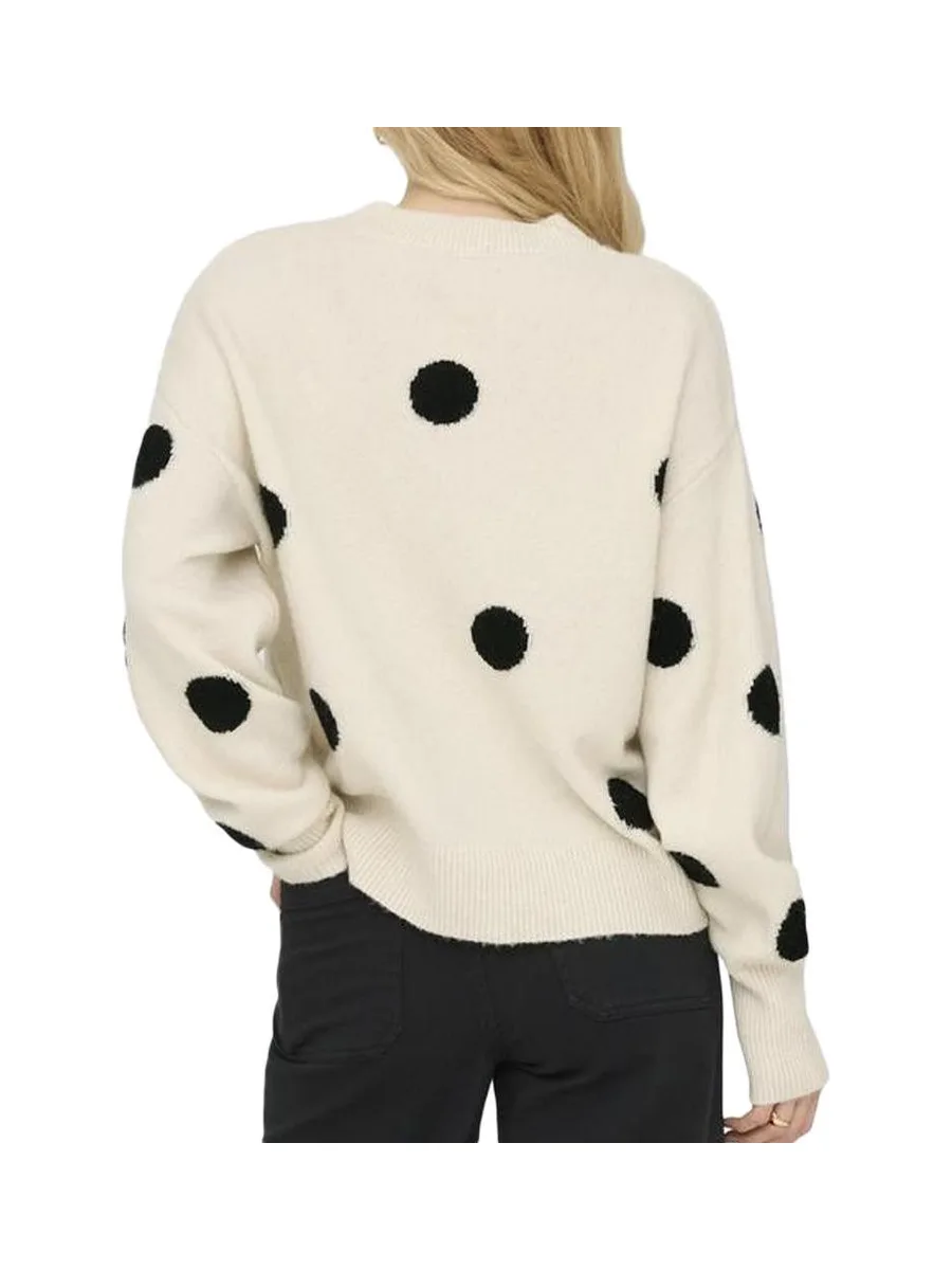 Pull Blanc/Noir Femme JDY Monica 3