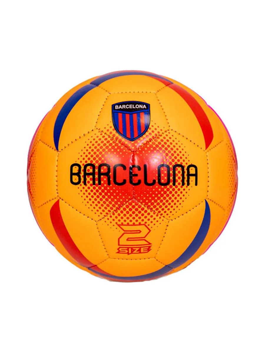 BARCELONA Mini Ballon Orange Fluo Sport Zone 3