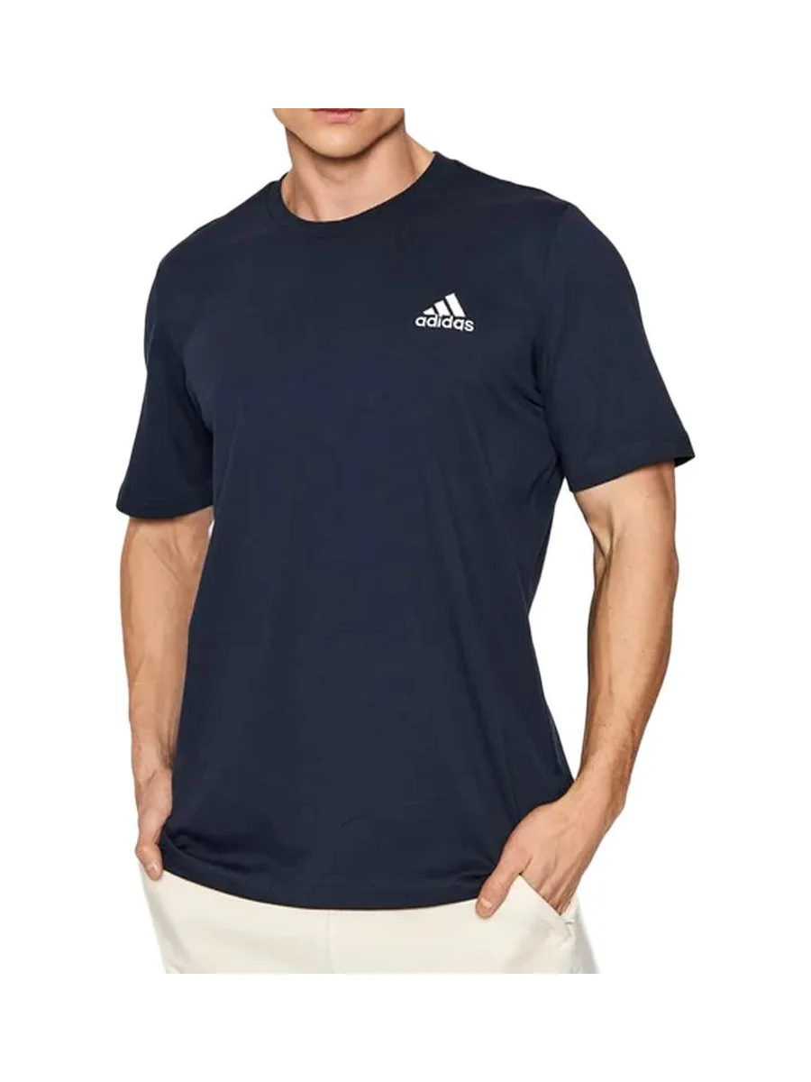 T-shirt Marine Homme Adidas GK9649 2