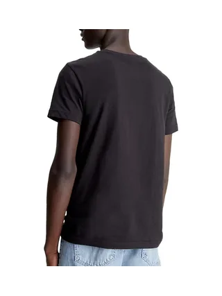T-Shirt Noir Homme Calvin Klein JeansCore Institutional 2
