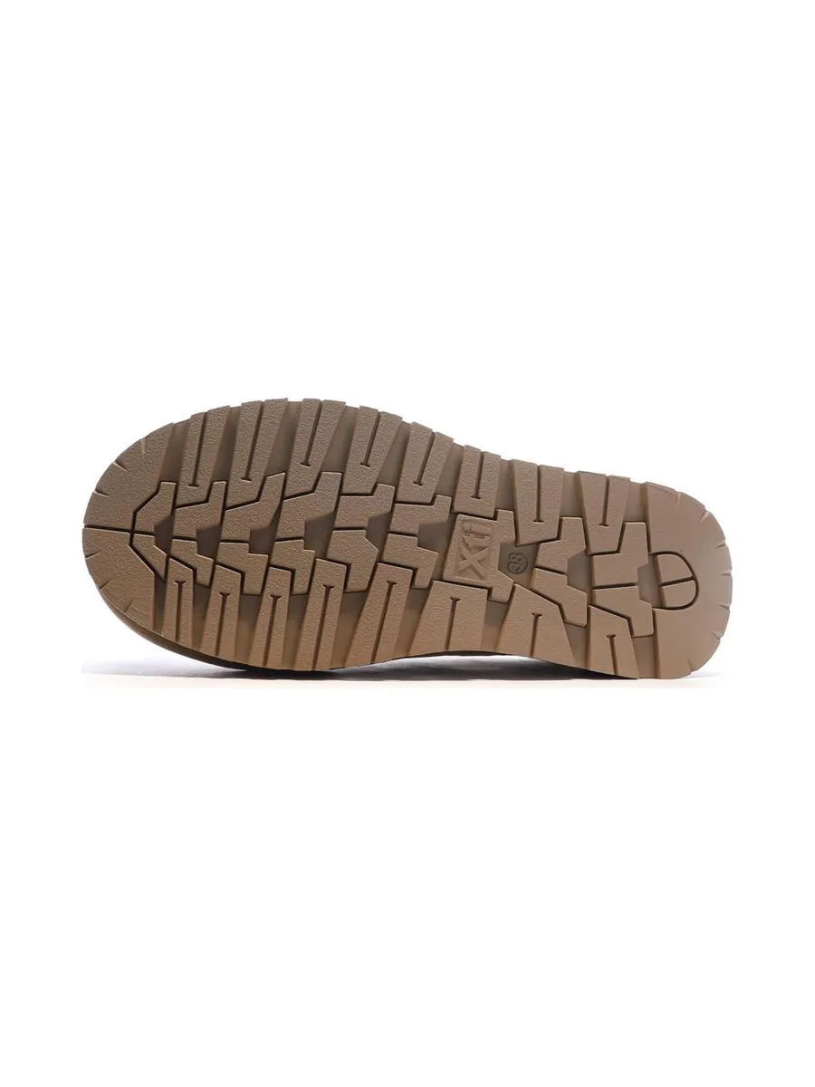 Chaussons Beige Femme Xti Microfiber 5