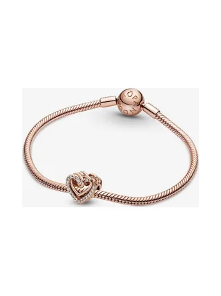 Pandora - Charm Cœur en plaqué or rose 14 carats (réf. 2) 3