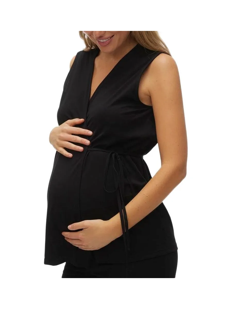 Blouse de Grossesse Noir Femme Mamalicious 20019155 2