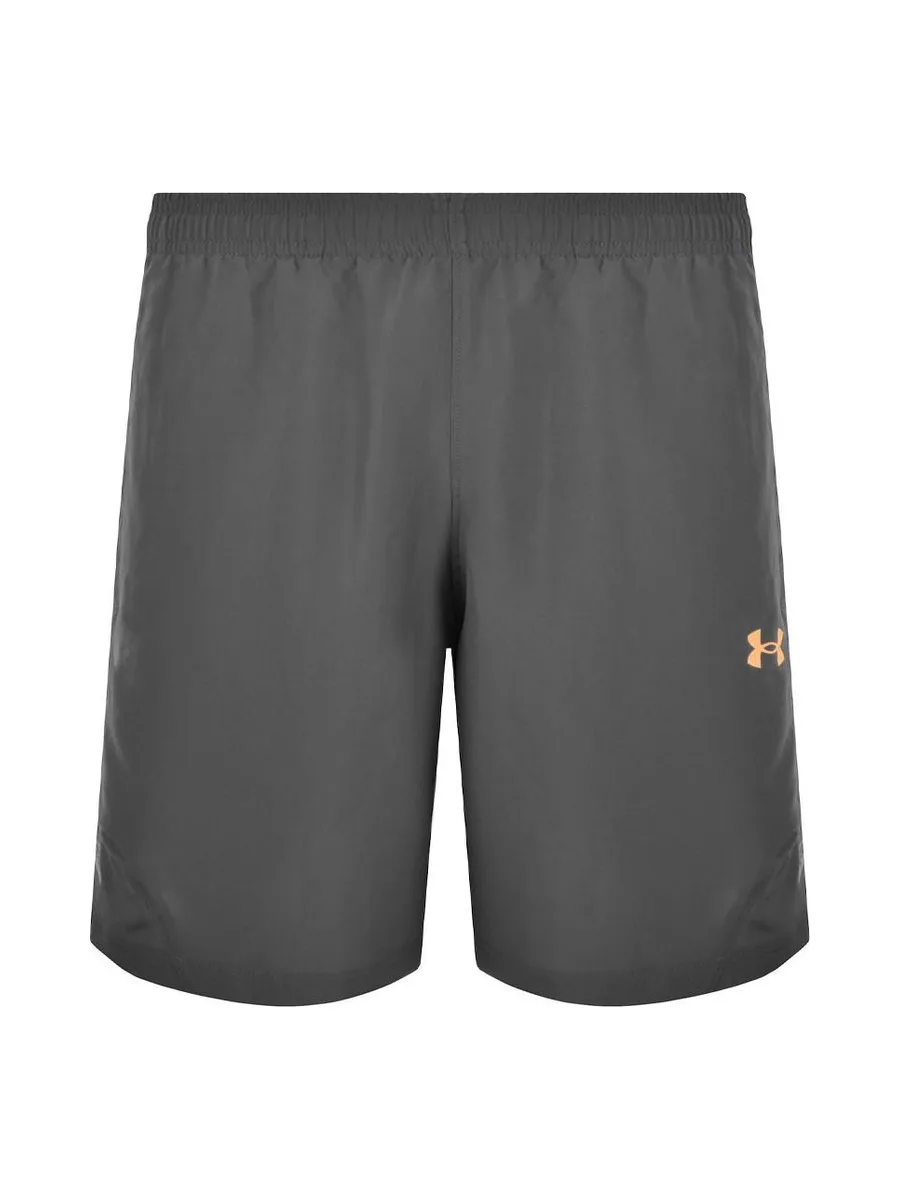 Short Gris/Orange Homme Under Armour Tech Utility 2