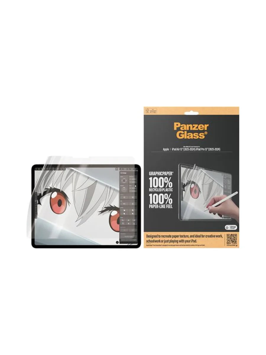 PanzerGlass ® GraphicPaper® Screen Protector iPad Air 13'' (2024-2026) | iPad Pro 13'' (2024-2025) | Ultra-Wide Fit 2