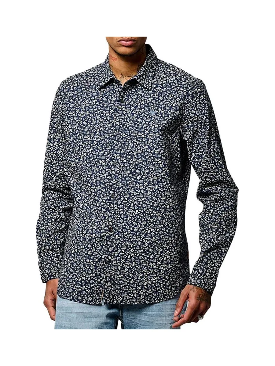 Chemise Marine à Motifs Homme Kaporal BEVYE 2