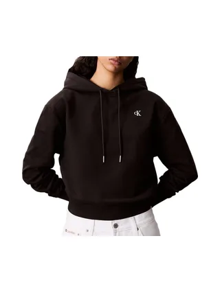 Sweat Noir Femme Calvin Klein Jeans Archive LV047C224G 1