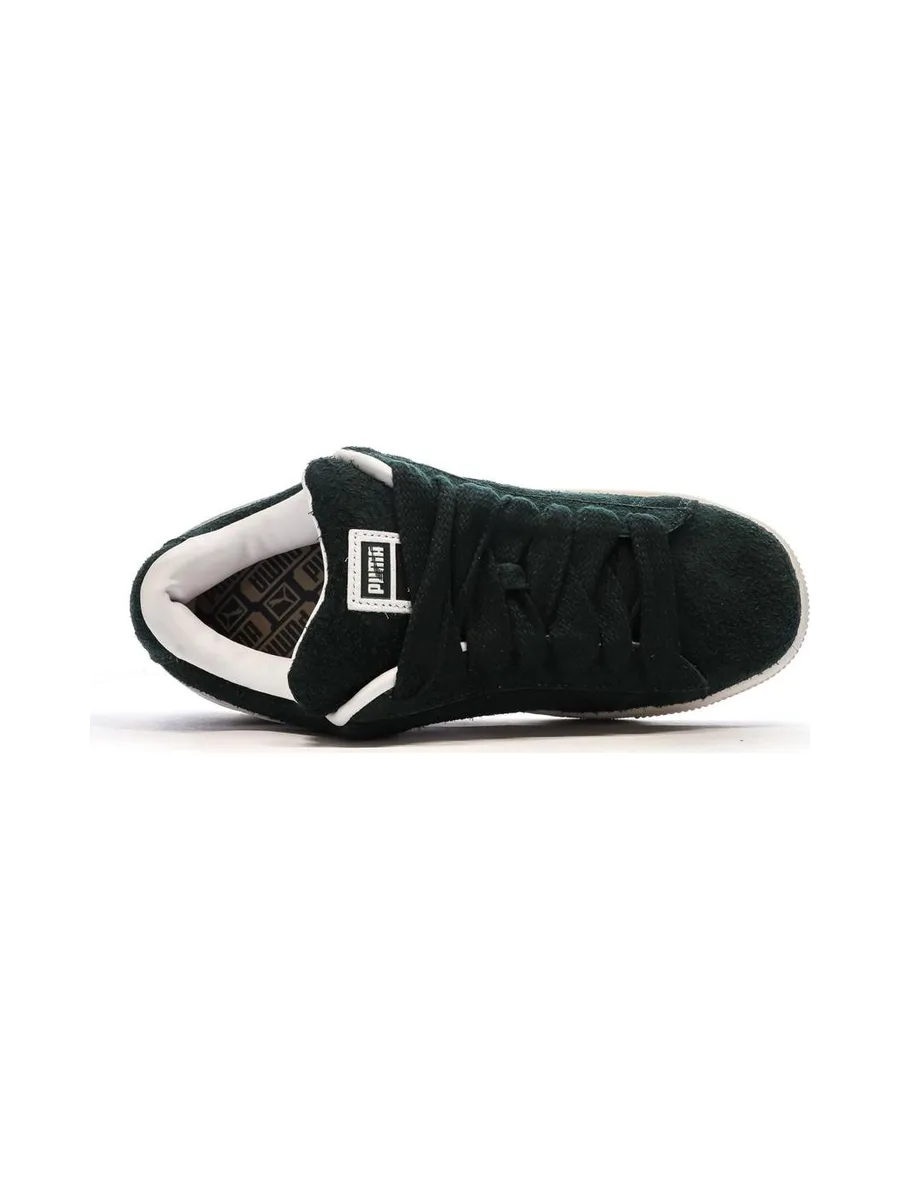 Baskets Vertes/Beiges Homme Puma Suede Xl Hairy 5