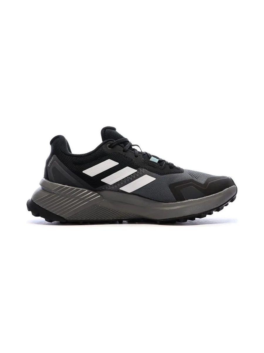 Chaussures de trail Noires Femme Adidas Terrex Soulstride 2