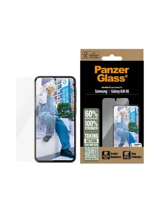 PanzerGlass ® Screen Protector Samsung Galaxy A36 5G | Ultra-Wide Fit 2