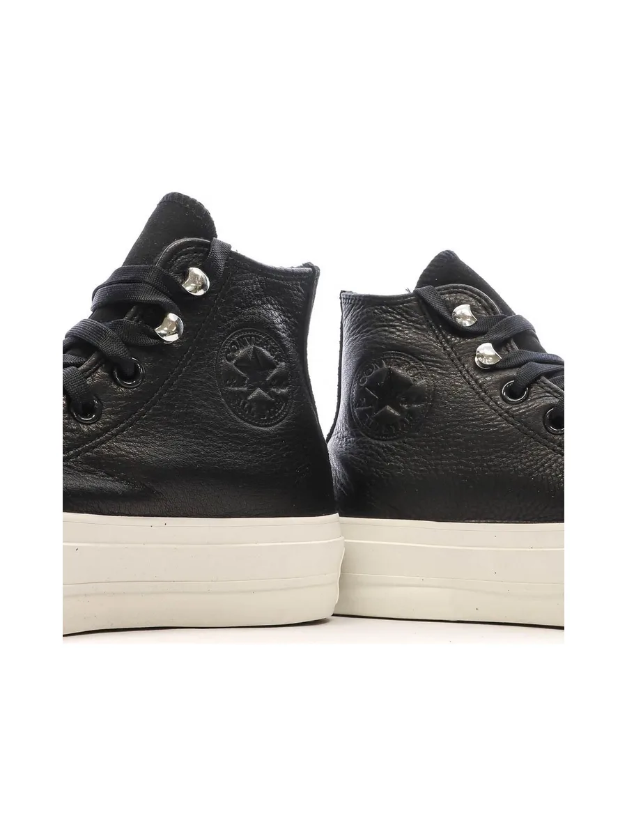 Baskets Noires Femme Converse Water Repellent 8