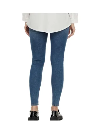 Jean Skinny Bleu Femme Mamalicious Lamy 2