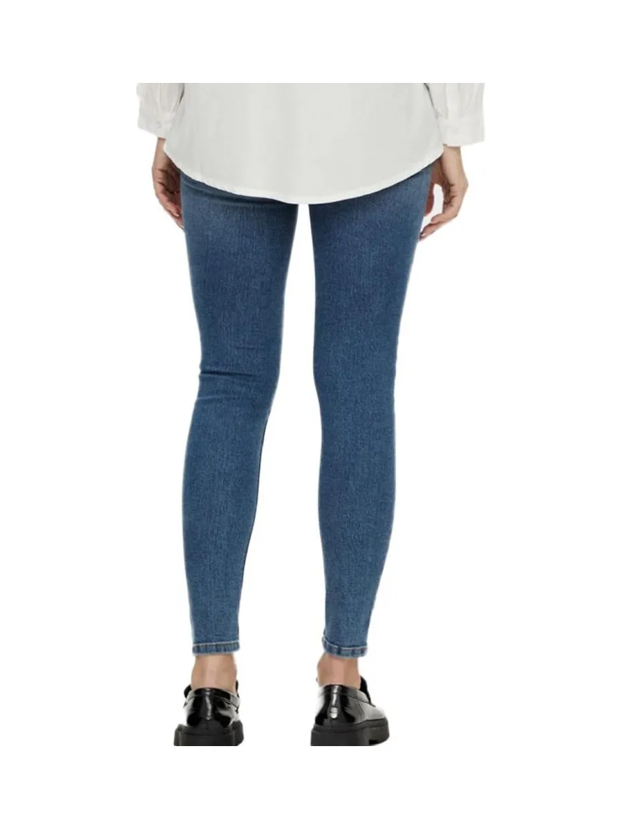 Jean Skinny Bleu Femme Mamalicious Lamy 3