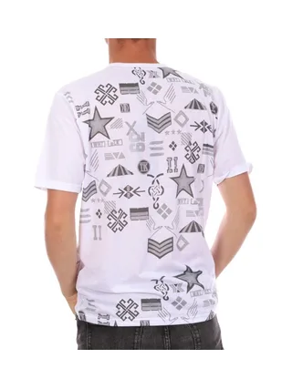 T-shirt Blanc Homme Supreme Grip Smoke 2