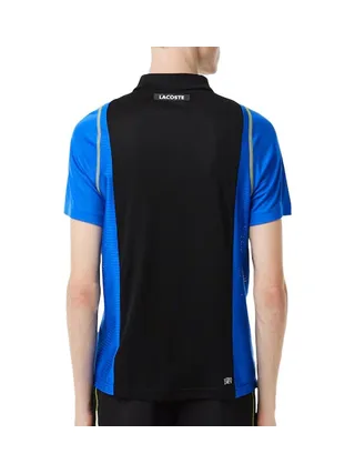 Polo Noir/Bleu Homme Lacoste DH5180 2