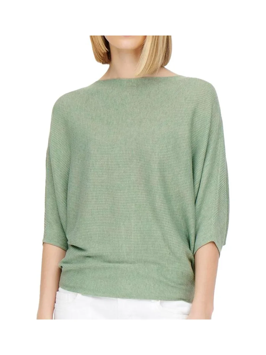Pull Vert Clair manches 3/4 Femme JDY New Behave 2