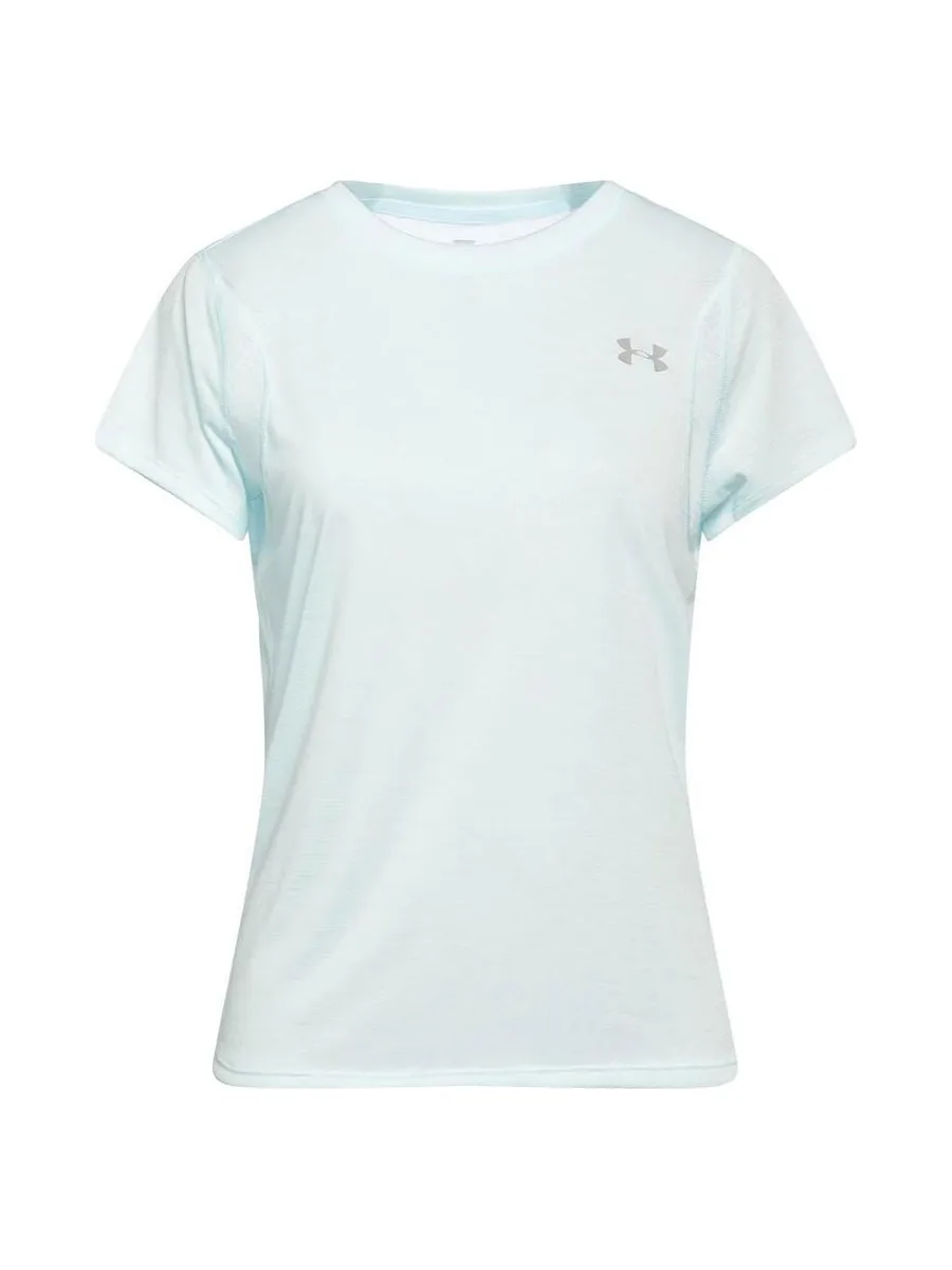 T-shirt Bleu Femme Under Armour Streaker 2