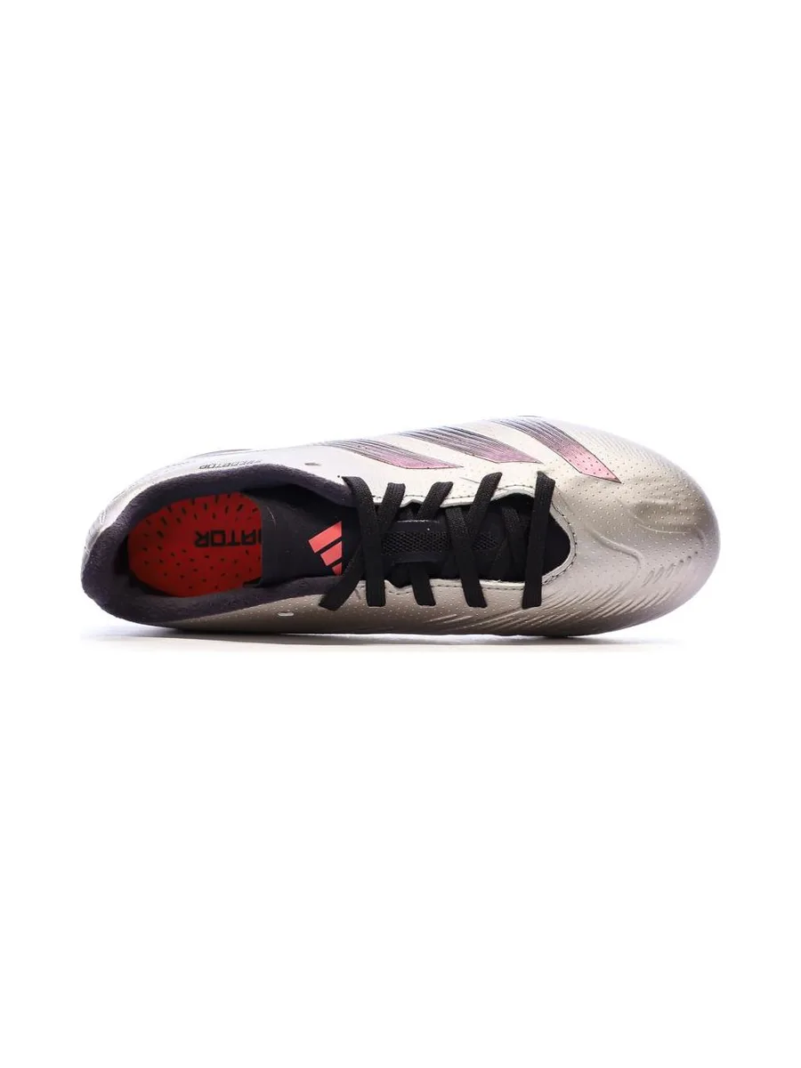 Chaussures de Football Gris/Noir Mixte Adidas Predator League FG 5