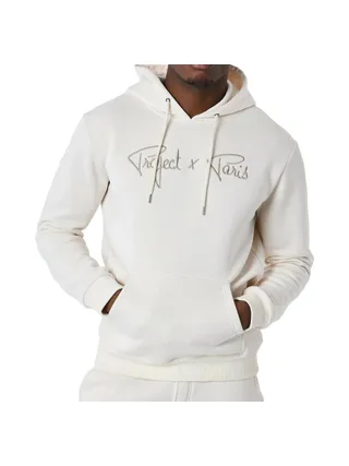 Sweat à Capuche Écru Homme Project X Paris Signature 1