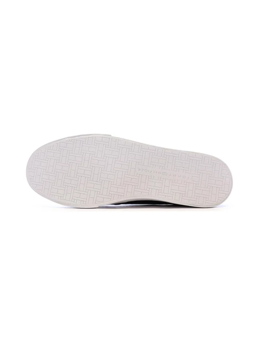 Baskets Noires Homme Tommy Hilfiger Vulc Core Rwb 6