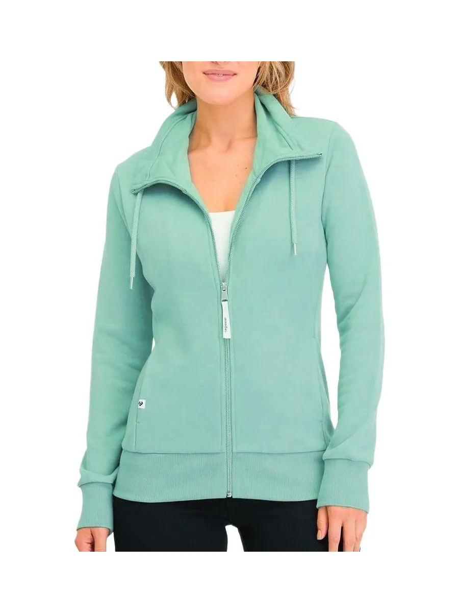 Sweat Zippé Vert Femme Ragwear RONETTE 2