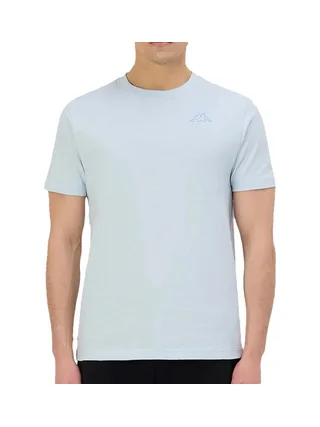 T-shirt Bleu Clair Homme Kappa Cafers 1