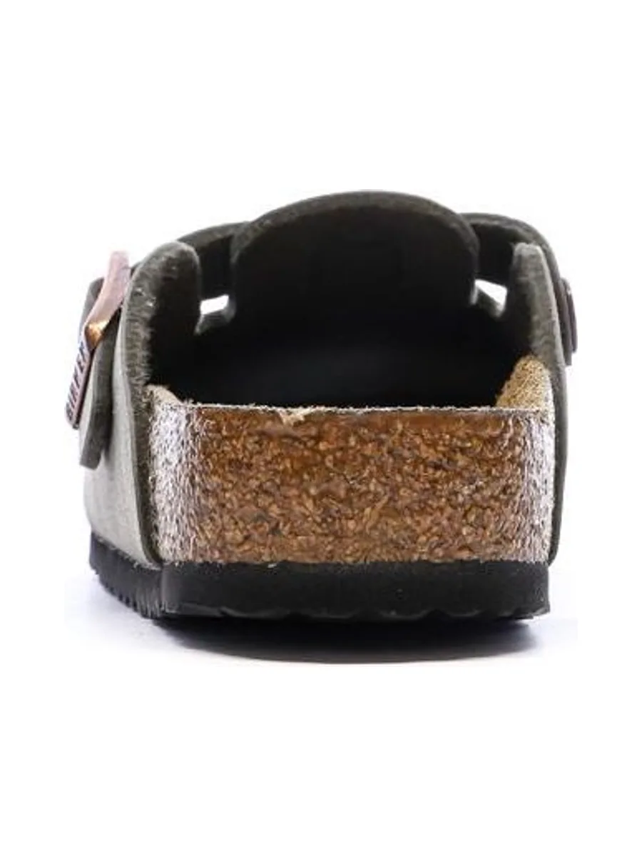 Sabots Marron Enfant Birkenstock Boston 4