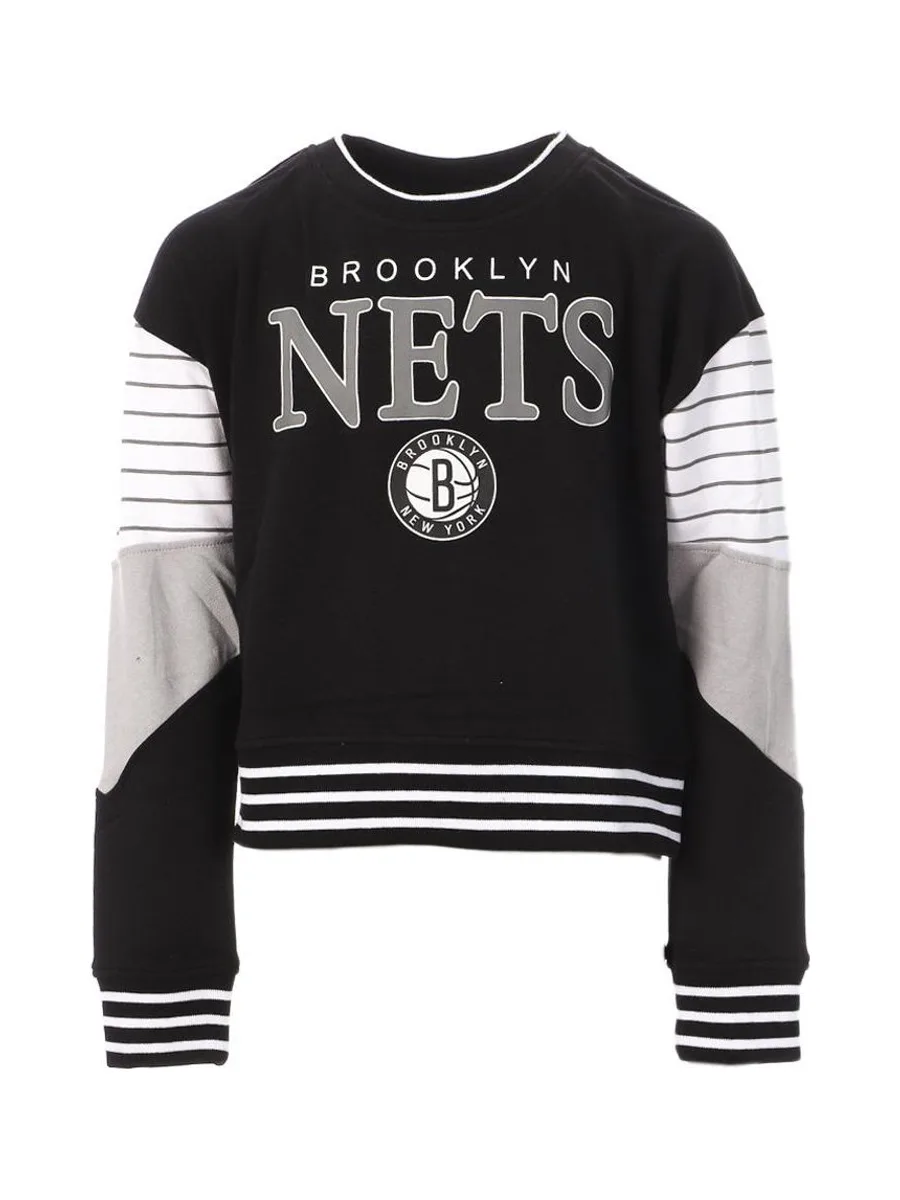 Sweat Noir Fille NBA Brooklyn Nets Cheer 1
