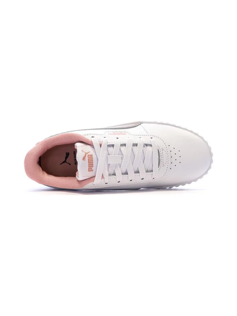 Baskets Blanche Fille/Femme Puma Carina 3.0 5