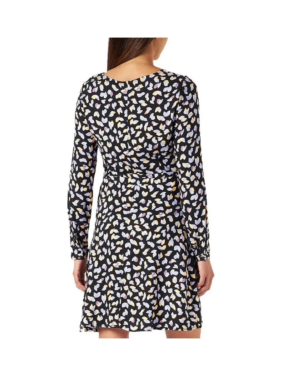 Robe Noir à motif Femme Vila Vivish 2