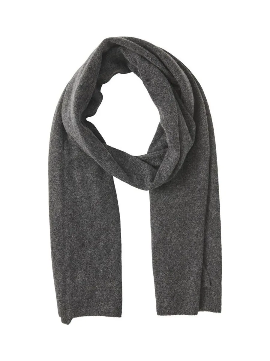 Echarpe Grise Femme Pieces Debbie 2