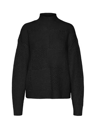Pull Noir Femme Vero Moda Moon 3