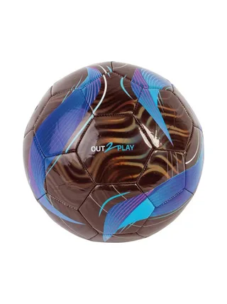 Ballon de football Bleu/Orange/Vert Mixte Out 2 Play 2