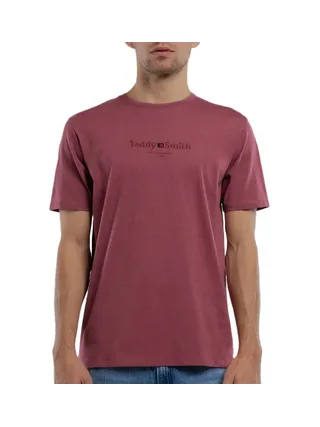 T-shirt Bordeaux Homme Teddy Smith 11017024D0 1