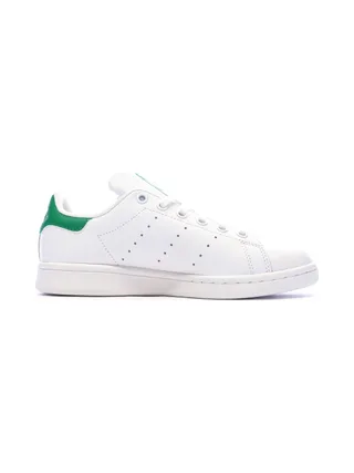 Stan Smith Blanc/Vert Mixte Adidas 2
