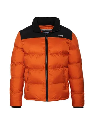 Doudoune Orange Homme Schott Utah 1