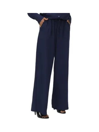 Pantalon fluide Marine Femme Vero Moda Melaney 1