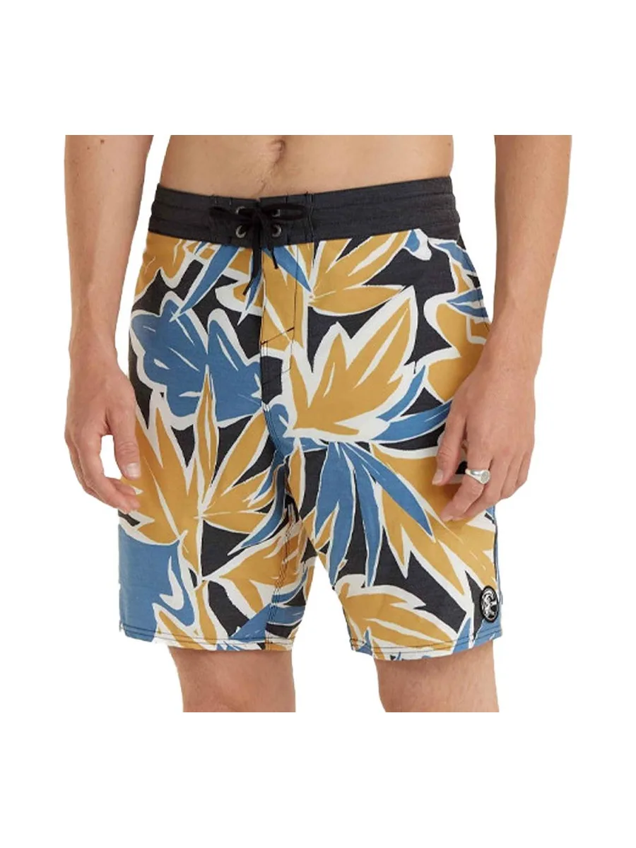Maillot de bain Noir/Bleu/Jaune Homme O'Neill Cruzer 2