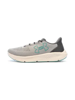 Chaussures de Running Grise/Turquoise Femme Under Armour Charged Pursuit 1