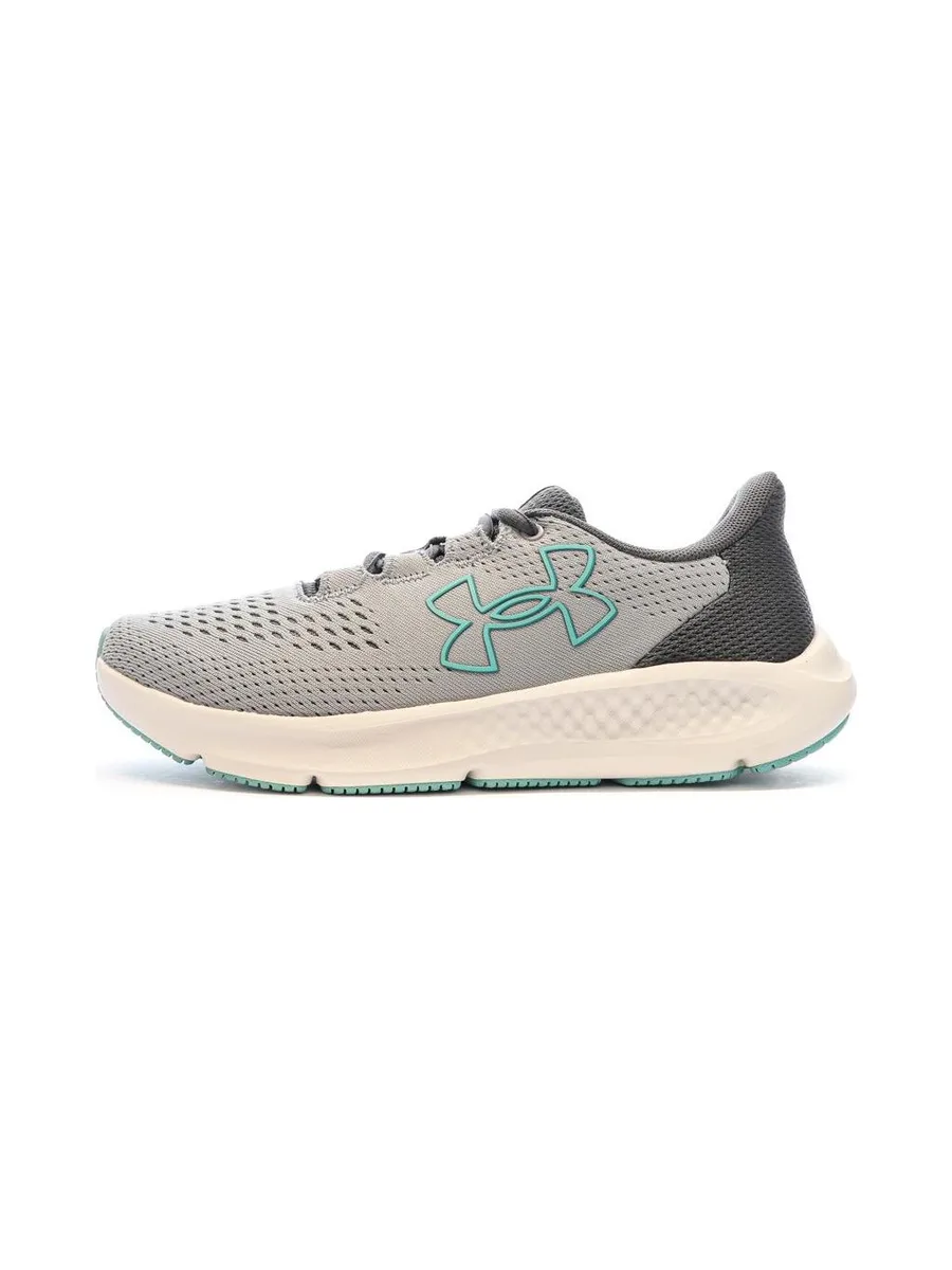 Chaussures de Running Grise/Turquoise Femme Under Armour Charged Pursuit 2