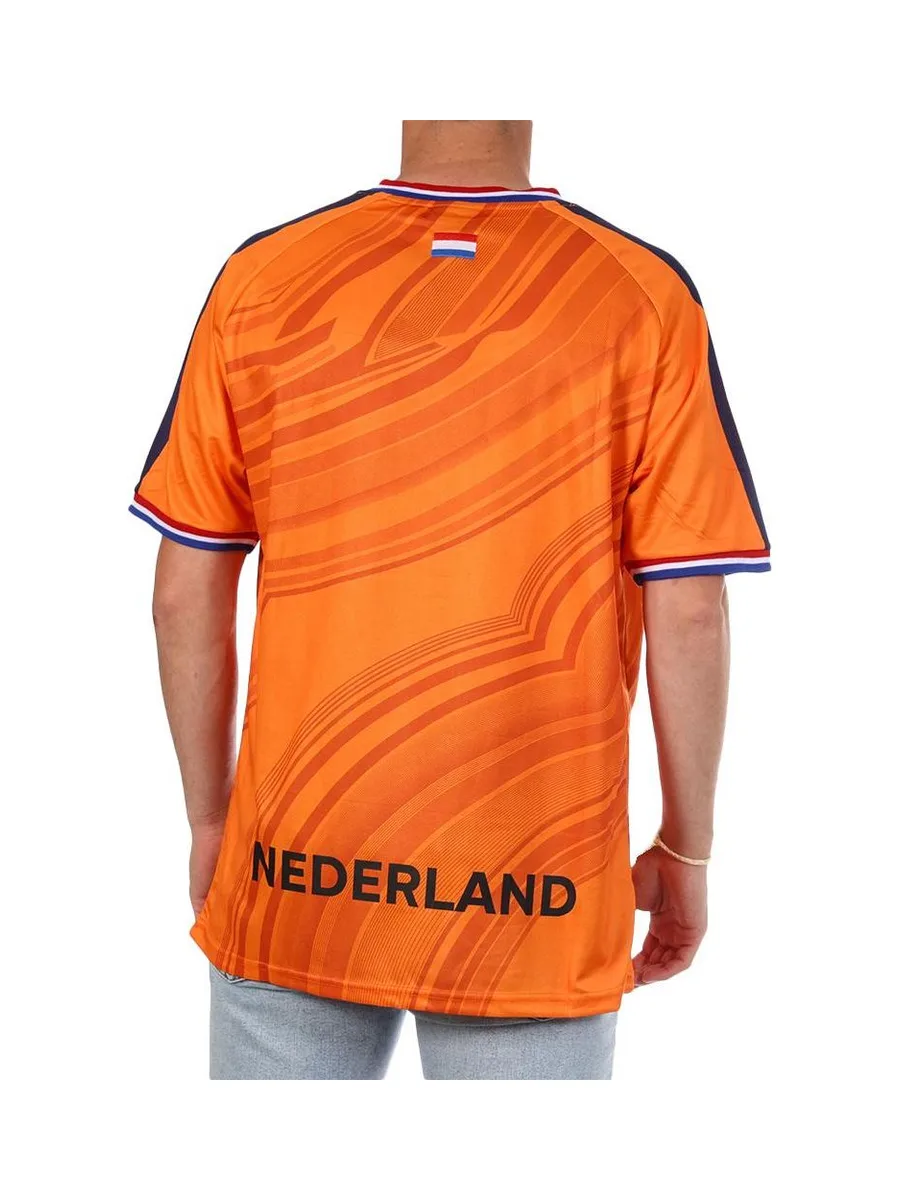 Pays-Bas Maillot Supporter Orange Mixte Sport Zone 3