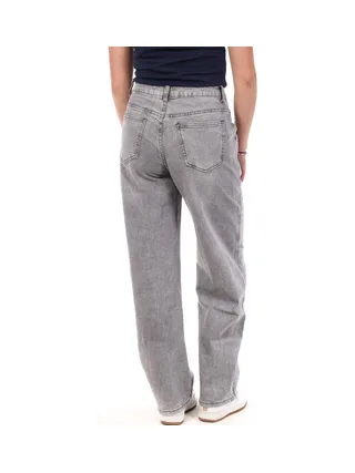 Jean Loose Gris Clair Femme Monday Premium 109 2