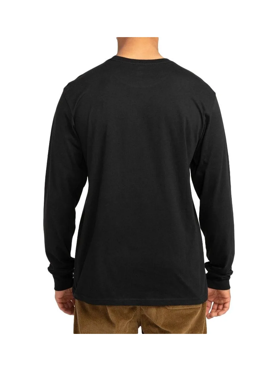 T-Shirt Manches Longues Noires Homme Billabong Stamp 3