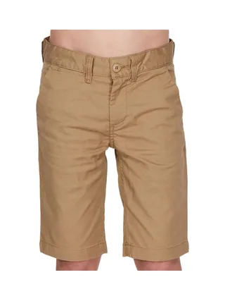 Bermuda Beige Foncé Garçon Dc shoes Worker Straight 1