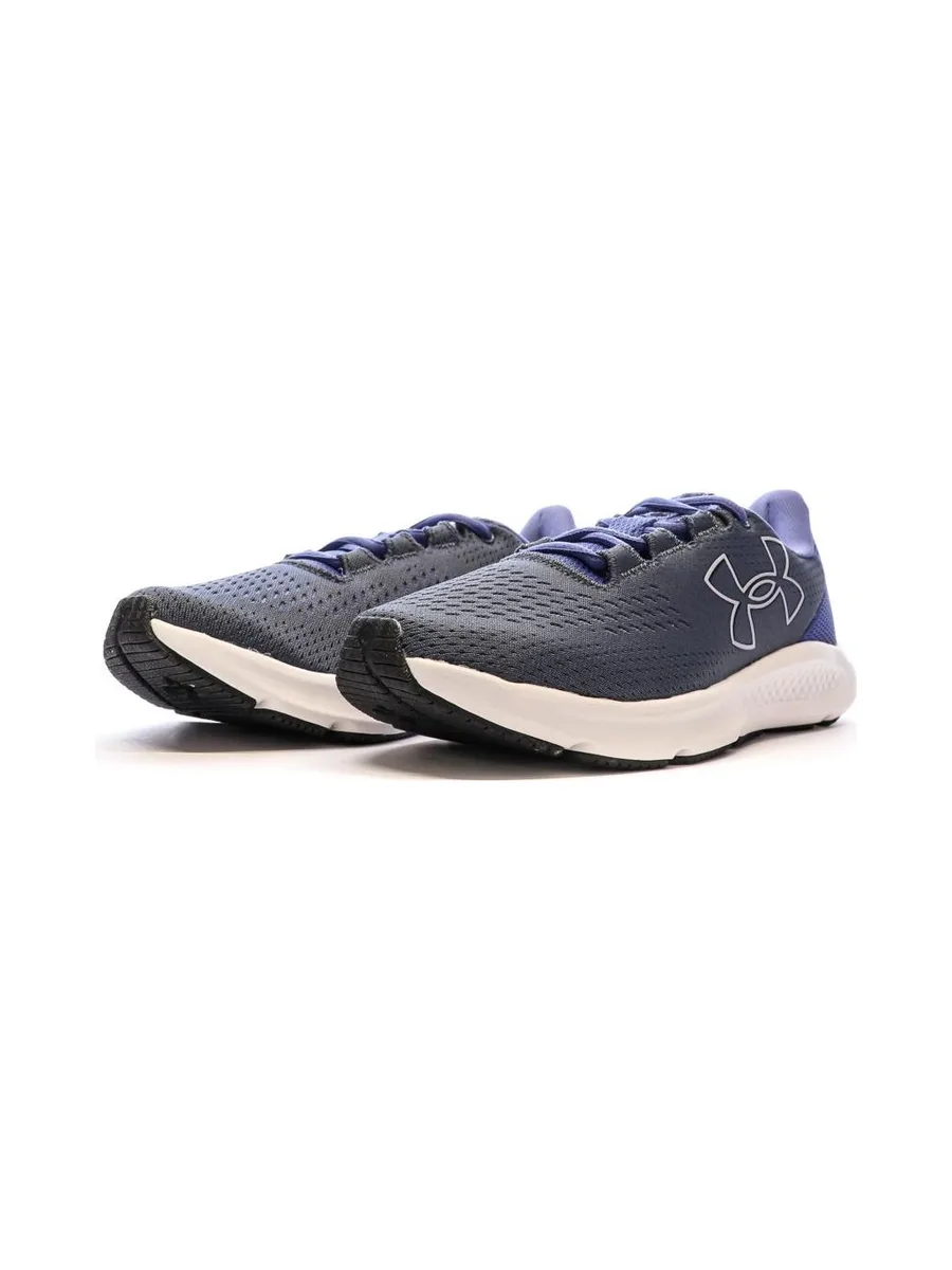 Chaussures de Running Noire/Bleu Femme Under Armour Charged Pursuit 7