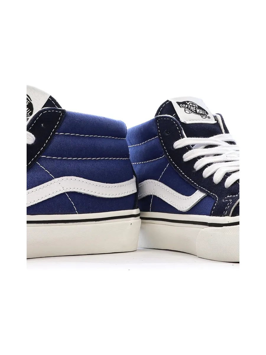 Baskets Bleu Mixte Vans Ua Sk8-mid Reissue 8
