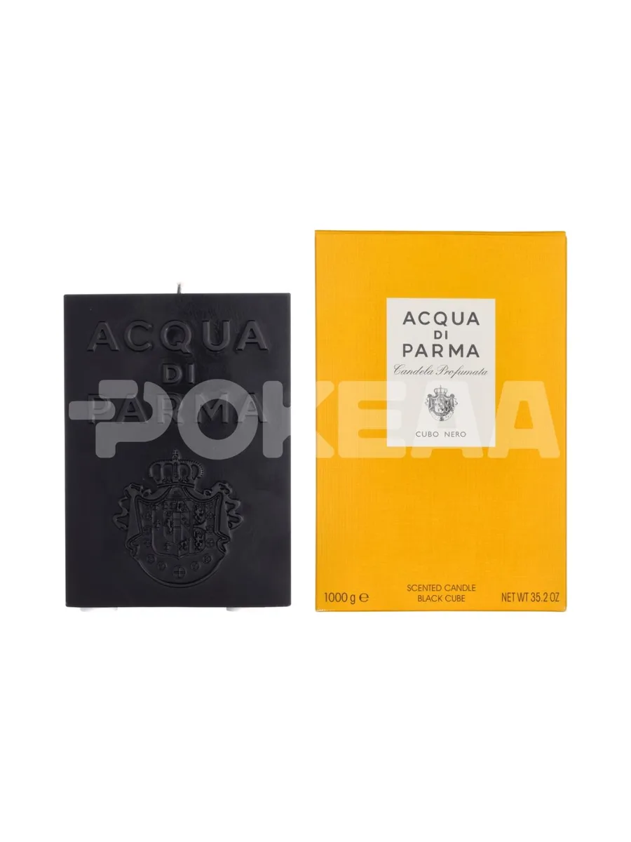 Acqua Di Parma Cubo Nero Scented Candle 1