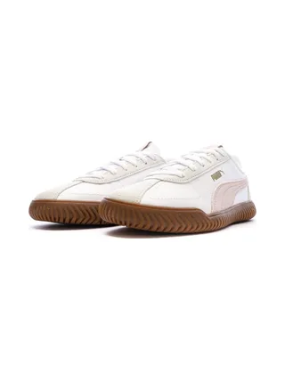 Baskets Blanches/Roses Femme Puma Club Kayzer 6